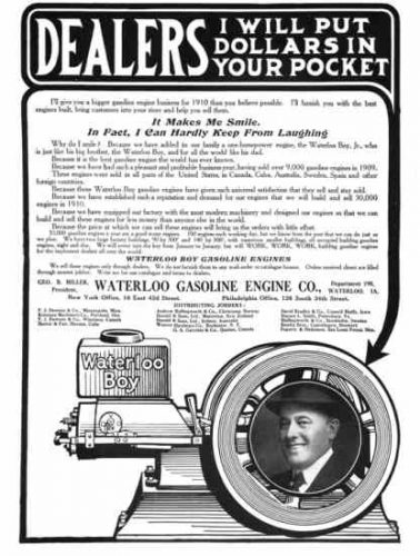 George B. Miller and the Waterloo Gasoline Engine Co.